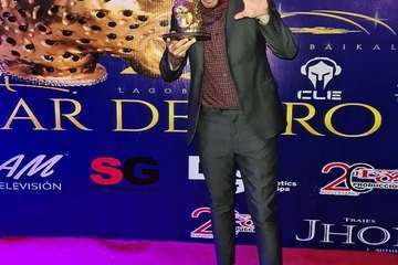 El teldense Horacio Colomé, galardonado en México con el Jaguar de Oro como actor revelacióÌn/TA.